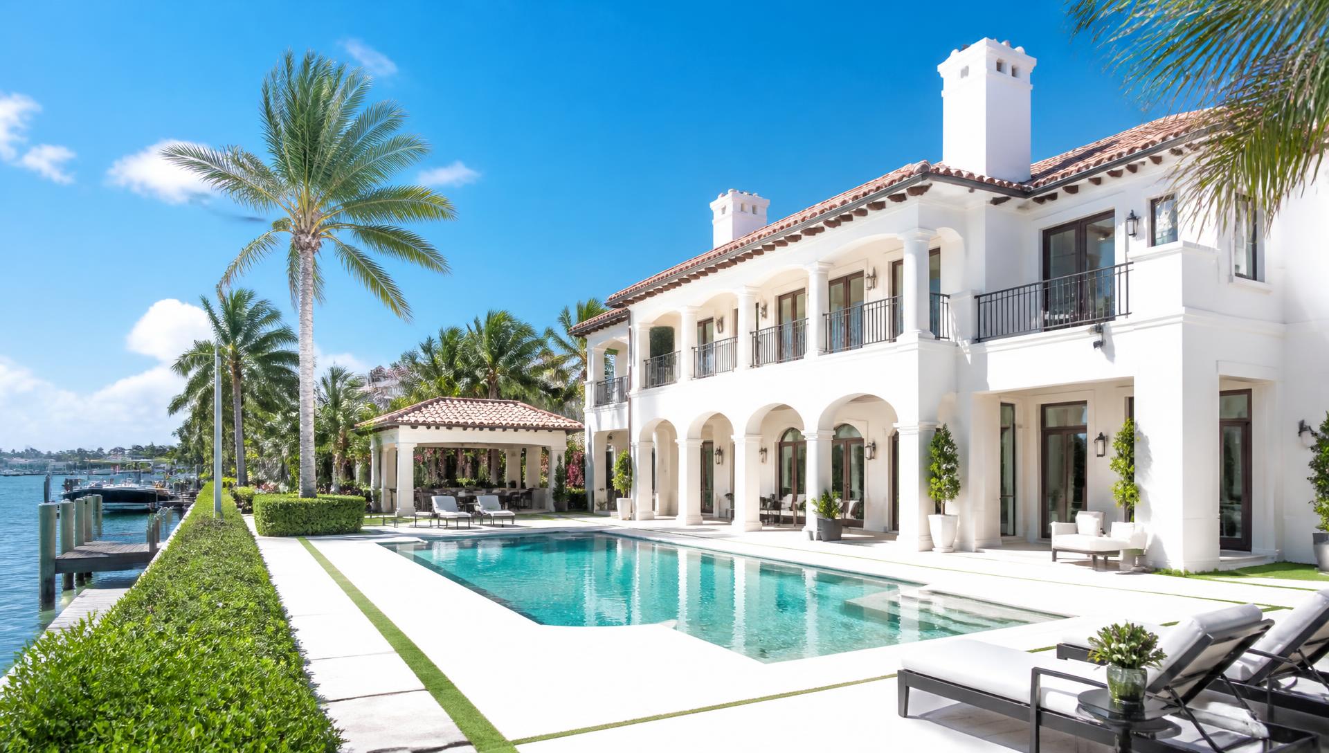 Boca Raton luxury waterfront estate